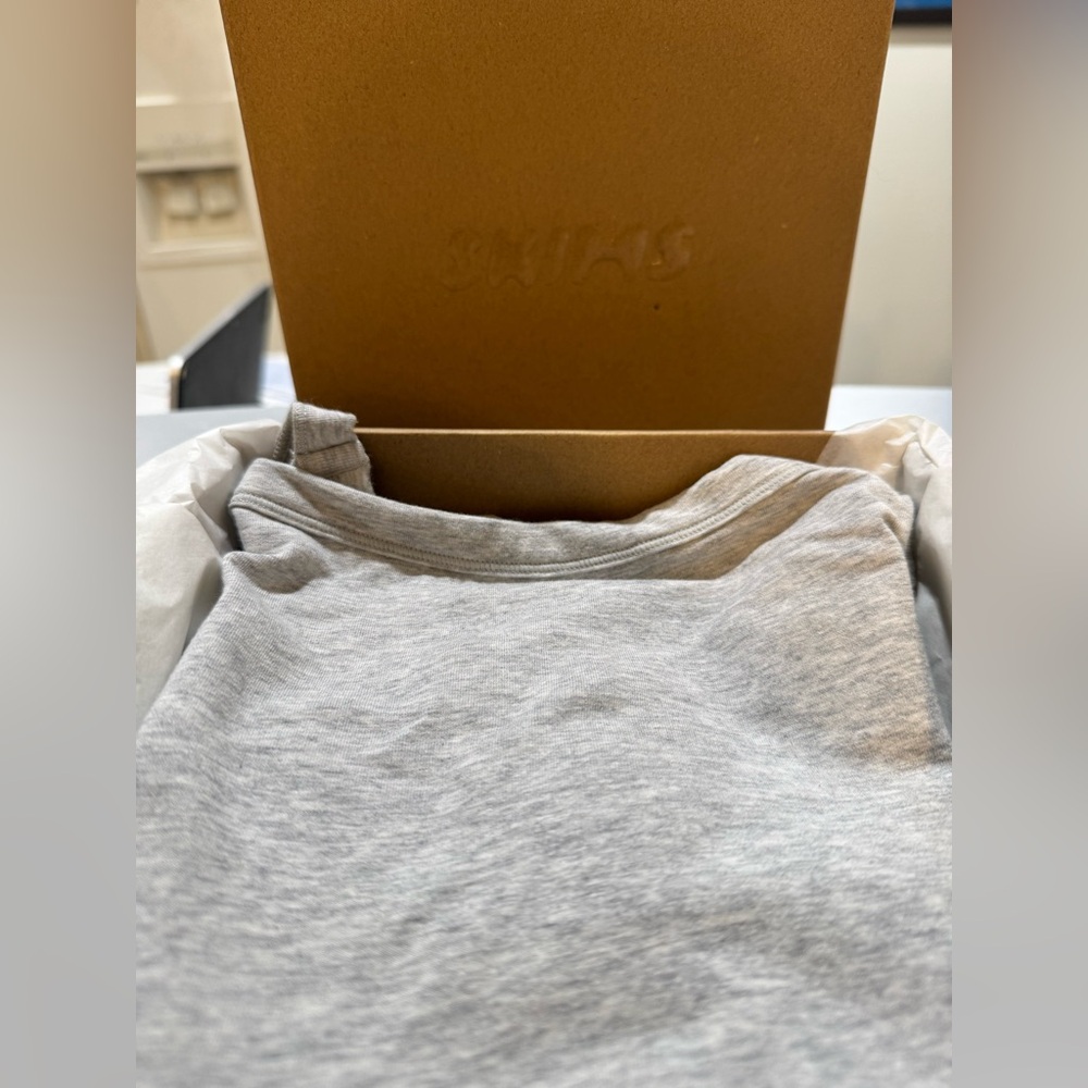 Skims Stretch Jersey Cotton Bodysuit